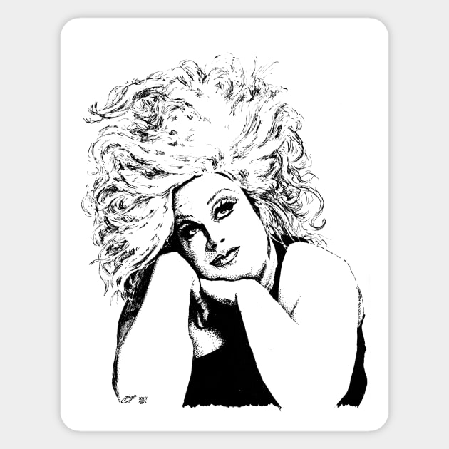 Divine Sticker by BarnabyEdwards